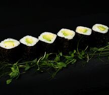 Маки с авокадо 2 в 1