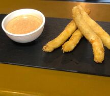 Креветки в кляре 