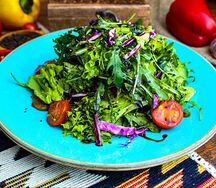 Микс-салат с говяжьим языком