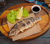 Форель на углях