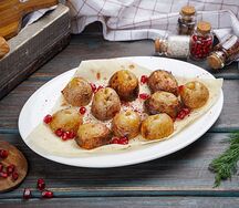 Молодая картошка на углях