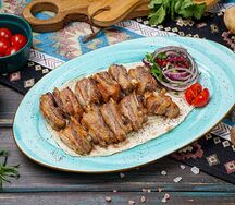 Шашлык из бараньих семечек