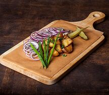 Филе сельди с молодым картофелем