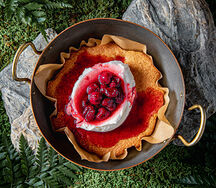 Владимирская шарлотка с вишней