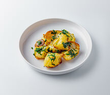 Запечённый картофель с топлёным маслом