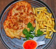 Шницель из куриной грудки