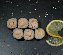 Ролл с копченой курицей