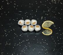 Ролл с сырным омлетом