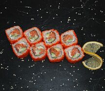 Калифорния с лососем