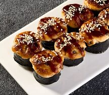 Запеченные роллы Мидии