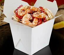 Лапша Wok соба с креветкой