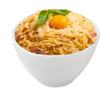 Карбонара с удоном