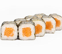 Ролл с лососем