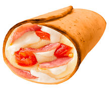 Чикен ролл с ветчиной и курицей