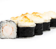 Ролл Маки эби запечённый