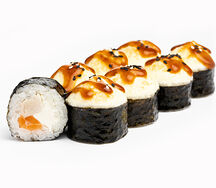 Ролл Запечённый с острым лососем