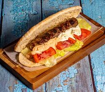 Кипрская пита Бифтеки