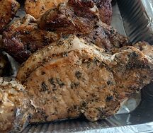 Шашлык из cвинoй корейки
