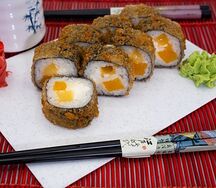 Теплый ролл Четыре сыра