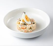 Оливье с курицей