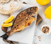 Дорадо на углях