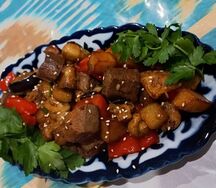 Мясо с овощами