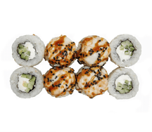 Запеченный ролл Нежный лосось