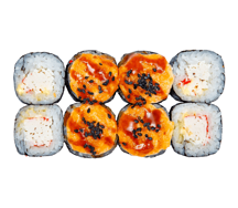 Запеченный ролл сырный краб