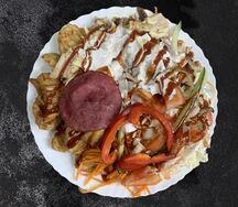 BBQюшный барбекю (на тарелке)