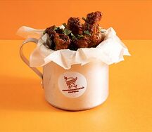 Крылья в соусе барбекю 10 шт