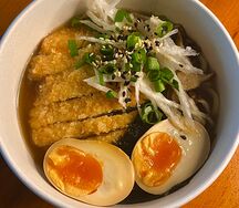 Рамен с курицей кацу