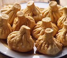 Хинкали жареные на компанию