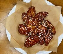 Крылья под горчичным соусом BBQ L