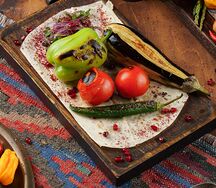 Ассорти овощей на углях