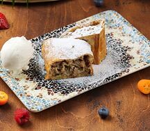 Штрудель яблочный