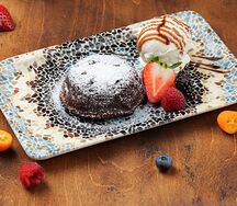 Шоколадный фондан