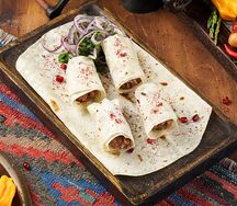 Люля-кебаб из баранины в лаваше