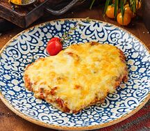 Куриные грудки запеченные с овощами и сыром