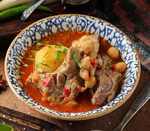 Суп из баранины Бозбаш