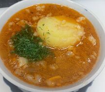 Шурпа с говядиной