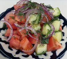 Свежий салат