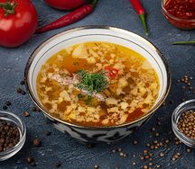 Шурпа с говядиной