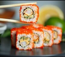 Калифорния с лососем