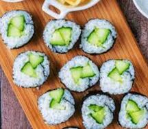 Ролл с огурцом