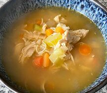 Суп куриный