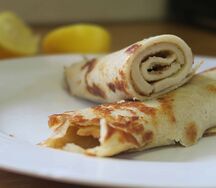 Блинчики с мясом