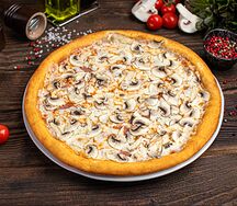 Пицца Грибная Ветчина и сыр