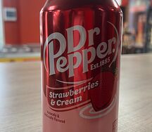 Dr. Pepper Strawberries & Cream