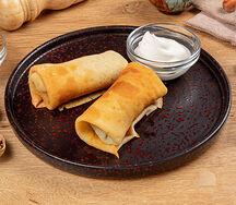 Блинчики с мясом