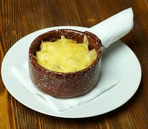 Жюльен с курицей и грибами